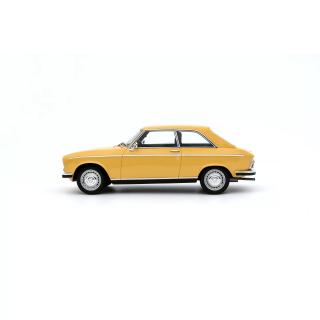 Peugeot 304 S Coupe Jaune 1972 OttO mobile 1:18 Resinemodell (Türen, Motorhaube... nicht zu öffnen!)
